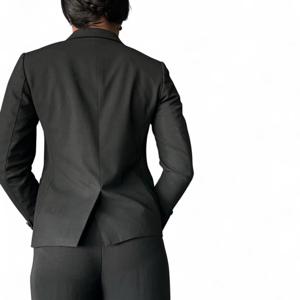 Sold Ann Taylor Black Tailored Single-Button Blazer - Picture 4 of 8